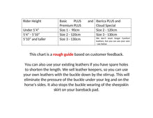 Load image into Gallery viewer, Comfort Stirrup Leathers for our Bareback pads