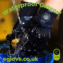 Load image into Gallery viewer, eQUEST Waterproof Riding & Yard Gloves – Blue | Warm, Grippy & Touchscreen