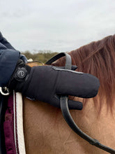 Load image into Gallery viewer, eQUEST Waterproof Mitt – Black | Maximum Coverage for Wet & Cold Days