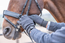 Load image into Gallery viewer, eQUEST Waterproof Riding & Yard Gloves – Black | Warm, Grippy & Touchscreen