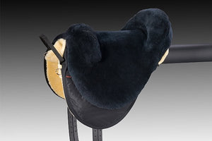 Horse Dream UK Cloud Special Sheepskin Bareback Riding Pad. Super-soft flexible treeless saddle for ultimate horse and rider comfort