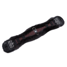 Load image into Gallery viewer, Werner Christ Horse Sheepskin contour dressage girth with new logo