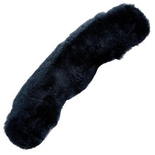 Load image into Gallery viewer, Horse Dream UK Sheepskin Dressage girth - Shaped to fit your horse. Fully lined with genuine Merino Lambskin. Manufactured by Christ Lammfelle