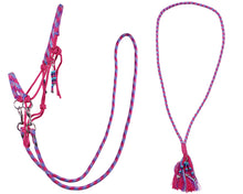 Load image into Gallery viewer, QHP Rope Halter Combi