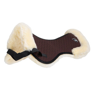 Werner Christ Lammfelle Sheepskin Half Pad with border