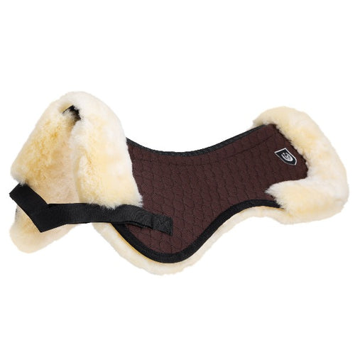 Werner Christ Lammfelle Sheepskin Half Pad with border - Spine Free