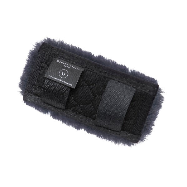 Sheepskin chin guards
