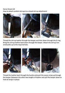Leather Keepers for Stirrup Leathers