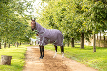 Load image into Gallery viewer, 200g Mediumweight Turnout rug with Detachable Neck