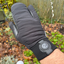 Load image into Gallery viewer, eQUEST Waterproof Mitt – Black | Maximum Coverage for Wet &amp; Cold Days