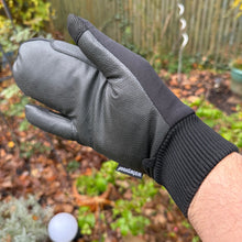 Load image into Gallery viewer, eQUEST Waterproof Mitt – Black | Maximum Coverage for Wet &amp; Cold Days