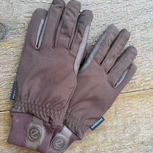 Load image into Gallery viewer, eQUEST Waterproof Riding &amp; Yard Gloves – Brown | Warm, Grippy &amp; Touchscreen