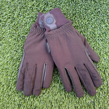 Load image into Gallery viewer, eQUEST Waterproof Riding &amp; Yard Gloves – Brown | Warm, Grippy &amp; Touchscreen
