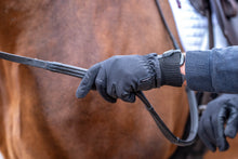 Load image into Gallery viewer, eQUEST Waterproof Riding &amp; Yard Gloves – Black | Warm, Grippy &amp; Touchscreen