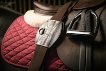 Load image into Gallery viewer, Tapestry leather long girth