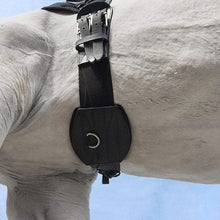 Load image into Gallery viewer, Tapestry leather dressage girth