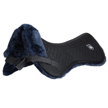 Load image into Gallery viewer, Werner Christ Sheepskin Half Pad, Spine Free with shim pockets. Available at Horse Dream UK