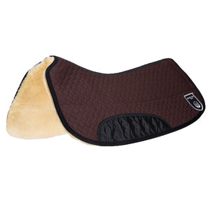 Werner Christ Lammfelle Genuine Sheepskin Western Saddle Pad for Roundskirt Western Saddles.