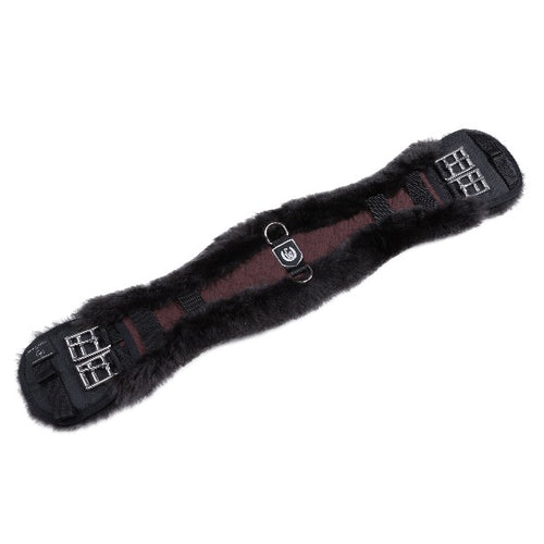 Werner Christ Horse Sheepskin contour dressage girth with new logo