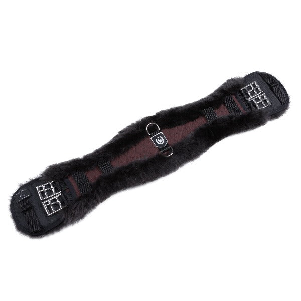 Werner Christ Horse Sheepskin contour dressage girth with new logo