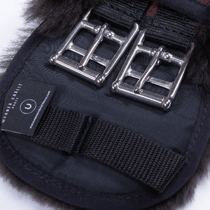 Werner Christ Horse Sheepskin Contour Anatomical Dressage girth with new logo
