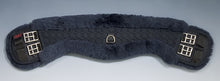 Load image into Gallery viewer, Horse Dream UK Sheepskin Dressage girth - Shaped to fit your horse. Fully lined with genuine Merino Lambskin. Manufactured by Christ Lammfelle 