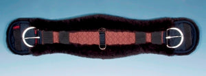 Horse Dream UK Sheepskin Western Cinch girth - Contour shaped for added comfort and fit. Manufactured by Christ Lammfelle