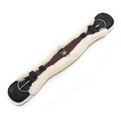 Werner Christ Lammfelle sheepskin contoured western cinch from Horse Dream UK