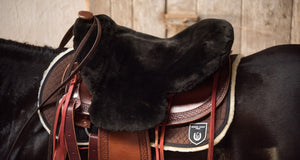 Sheepskin Seat Savers for Western Saddles