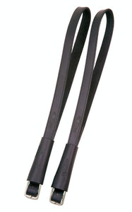 Equestrian Stirrup Leathers for Bareback pads and Treeless saddles. Leather outer with strong nylon core. Made by Barefoot