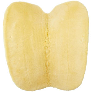 Christ Lammfelle Genuine Sheepskin Western Saddle Pad for Roundskirt Western Saddles.